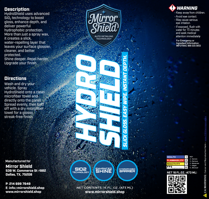 HydroShield - Ceramic Spray On Coating (16oz)
